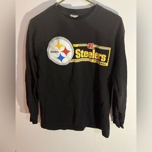 Vintage Pittsburgh Steelers long sleeve shirt Men’s Medium NFL Tag Team Apparel